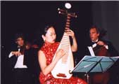 Liu Fang performed with Alcan String 
Quartet